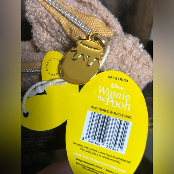 RARE Spectrum x Winnie The Pooh Makeup Bag, Brush Set, Brush & Blending Sponges - Picture 7 of 16